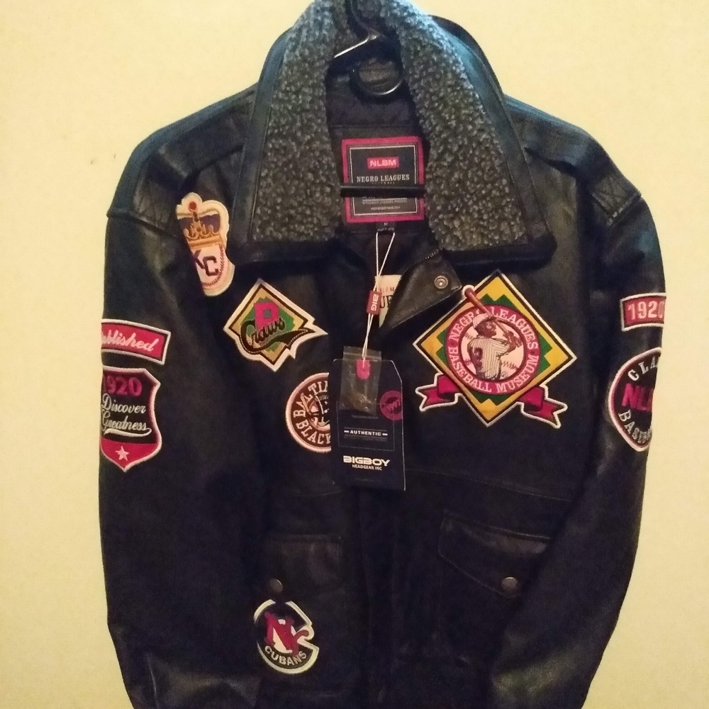 Negro League Baseball Museum men's Leather Coat